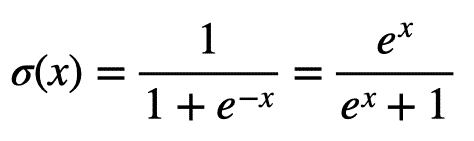sigmoid function formula